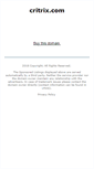 Mobile Screenshot of critrix.com